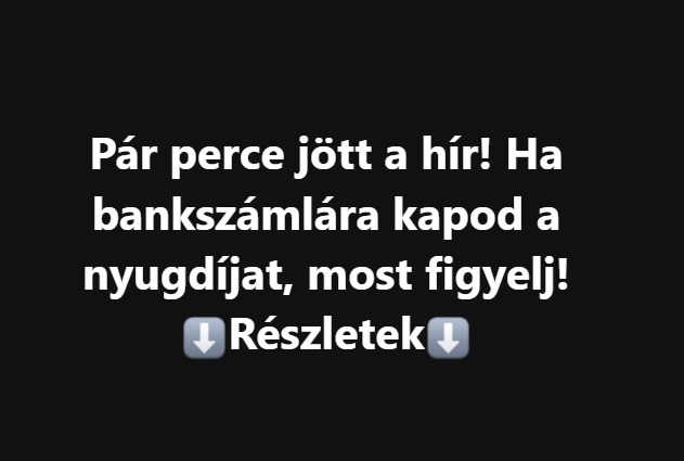 Pár perce jött a hír! Ha bankszámlára kapod a nyugdíjat, most figyelj!