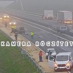 1PERCE ÉRKEZETT: HALÁLOS baleset ! Rohantak a mentők: Közel 5 km-es a torlódás, SÁVZÁRÁS!