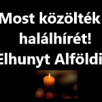 Most közölték a halálhírét! Elhunyt Alföldi…