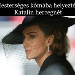 Mesterséges kómába helyezhették Katalin hercegnét 