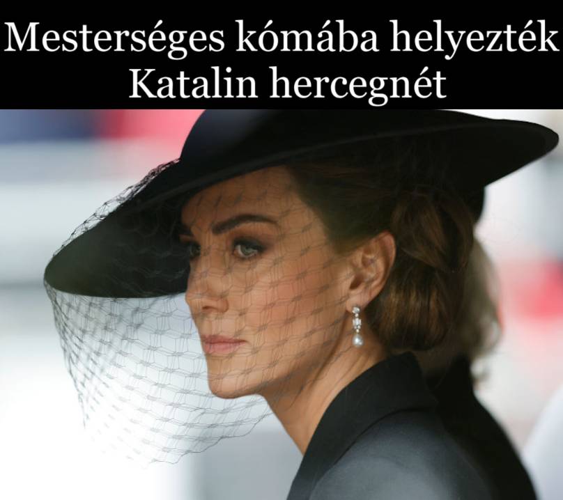 Mesterséges kómába helyezhették Katalin hercegnét 