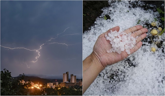 FIGYELEM! PERCEINK VANNAK HÁTRA: BRUTÁLIS FELHŐSZAKADÁS ÉRKEZIK 1-3CM JÉGESŐVEL! Ezekre a megyékre VÖRÖS riasztás jött – Aki itt él, zárjon be mindent, hatalmas vihar érkezik, mutatjuk mikor!