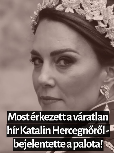 Most közölte a palota a megrendítő hírt: Nem bírja tovább Katalin hercegné…