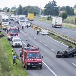 Rémálomba illő borzasztó baleset történt az M0-s autópályán! Közel 10 km-es a torlódás…! 1 óra az átjutási idő. – RÉSZLETEK: