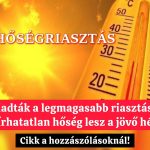 Kiadták a legmagasabb riasztást, kibírhatatlan hőség lesz a jövő héten